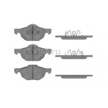 Колодки тормозные передние HONDA ACCORD (CM) 2003-2008